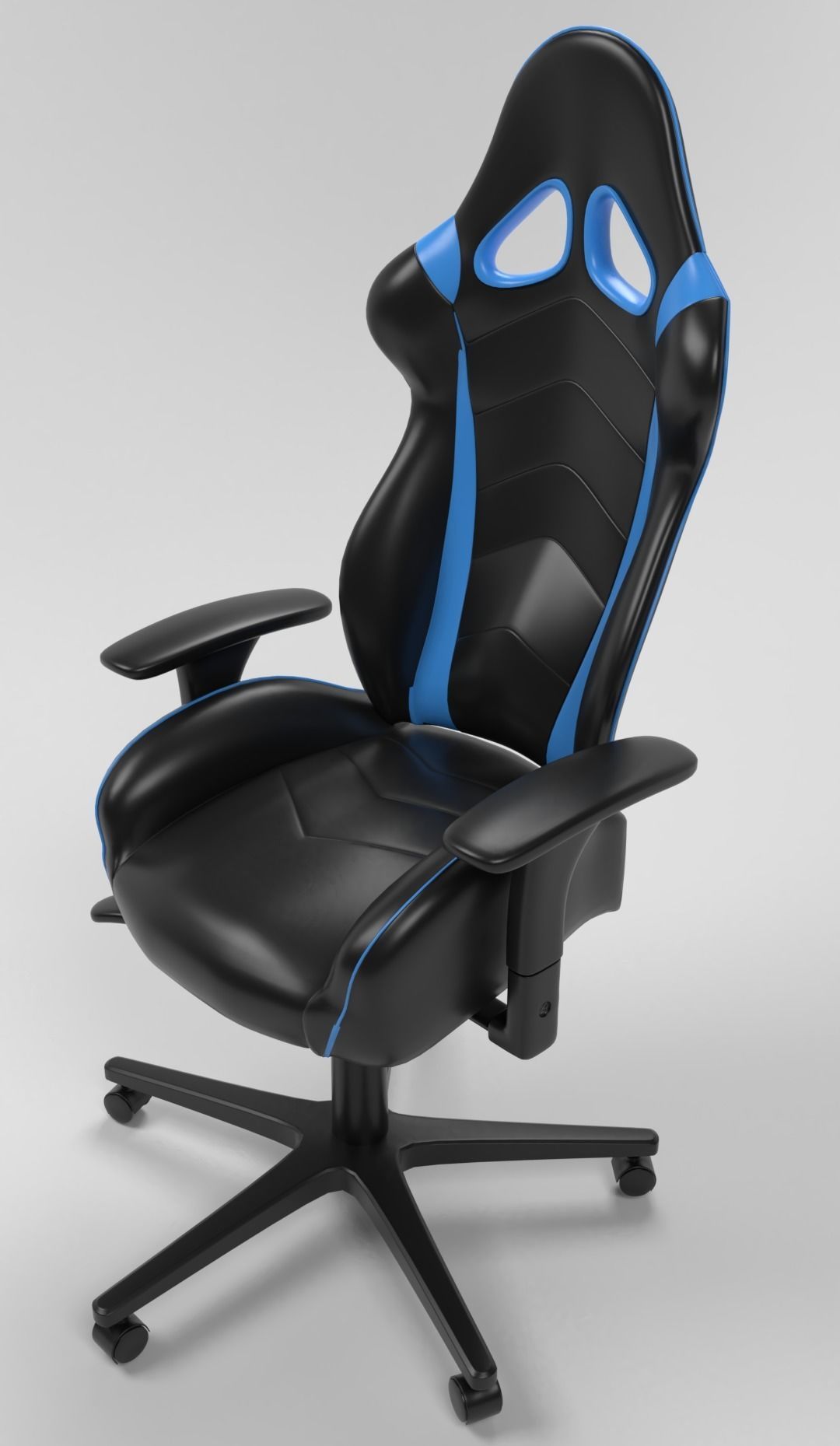 gaming chair  3D model_1