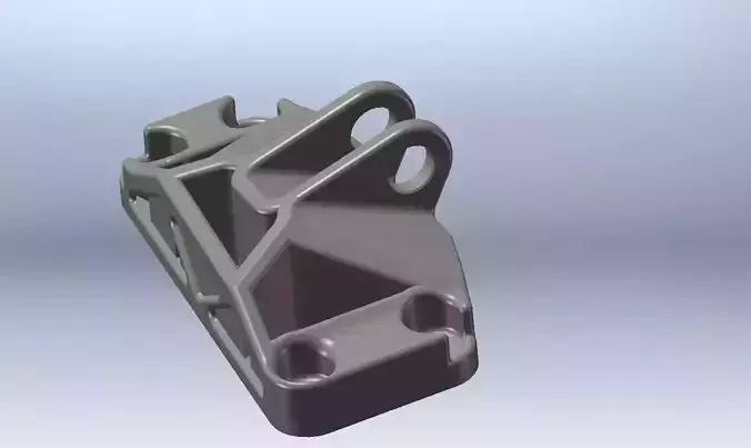 GE Jet Engine Bracket 4