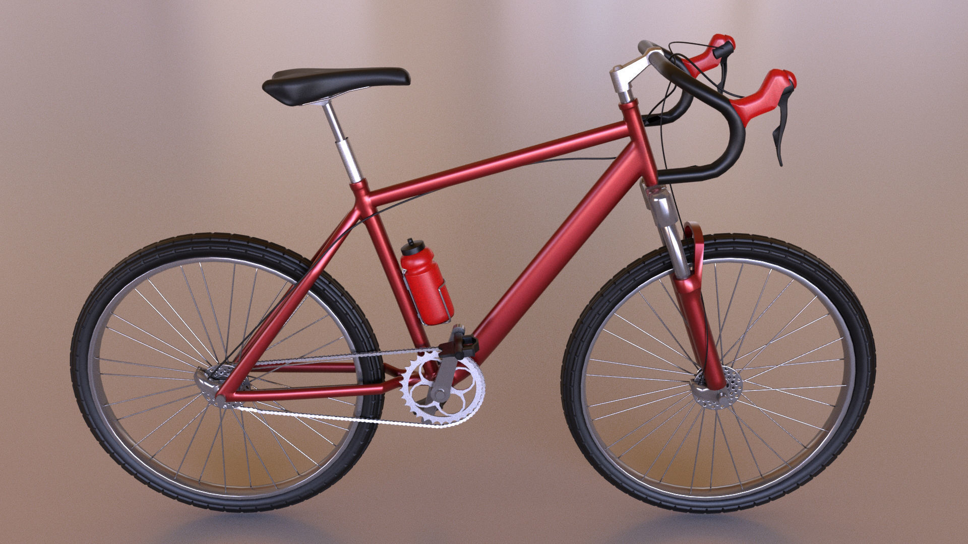 3D Bicycle Model 3D model_2