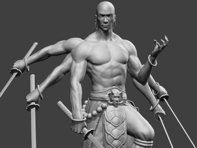 Asura Statue  3D print model