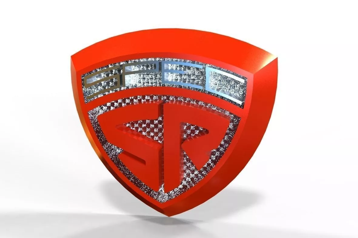 Logo crest sr Free 3D model