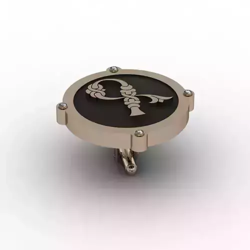 Cufflinks with armenian letter G