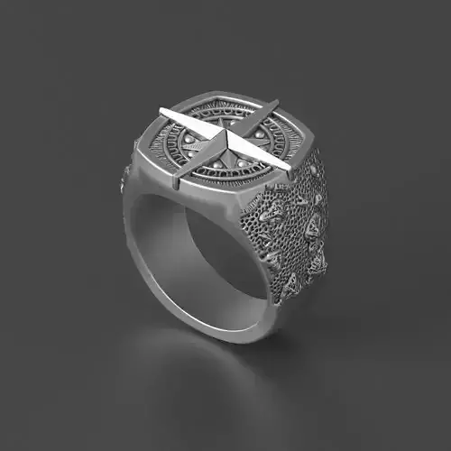 steel mens ring brutal bikers