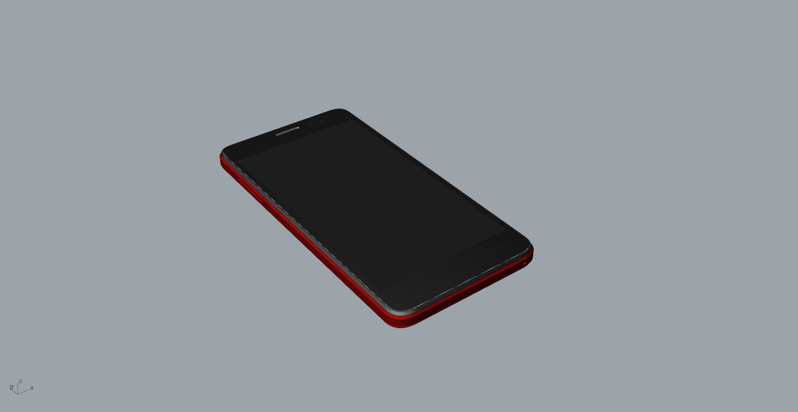 smart phone 3D model 3D print model_26