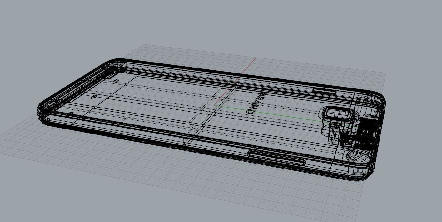 smart phone 3D model 3D print model_16