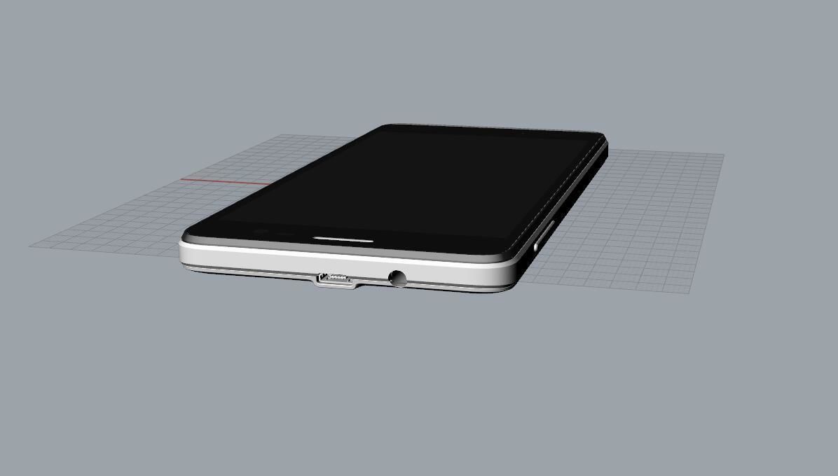 smart phone 3D model 3D print model_20