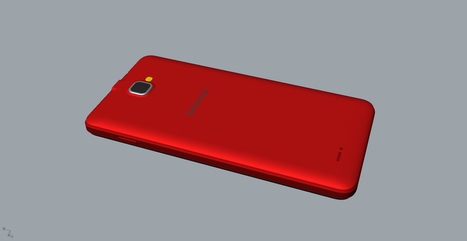smart phone 3D model 3D print model_36
