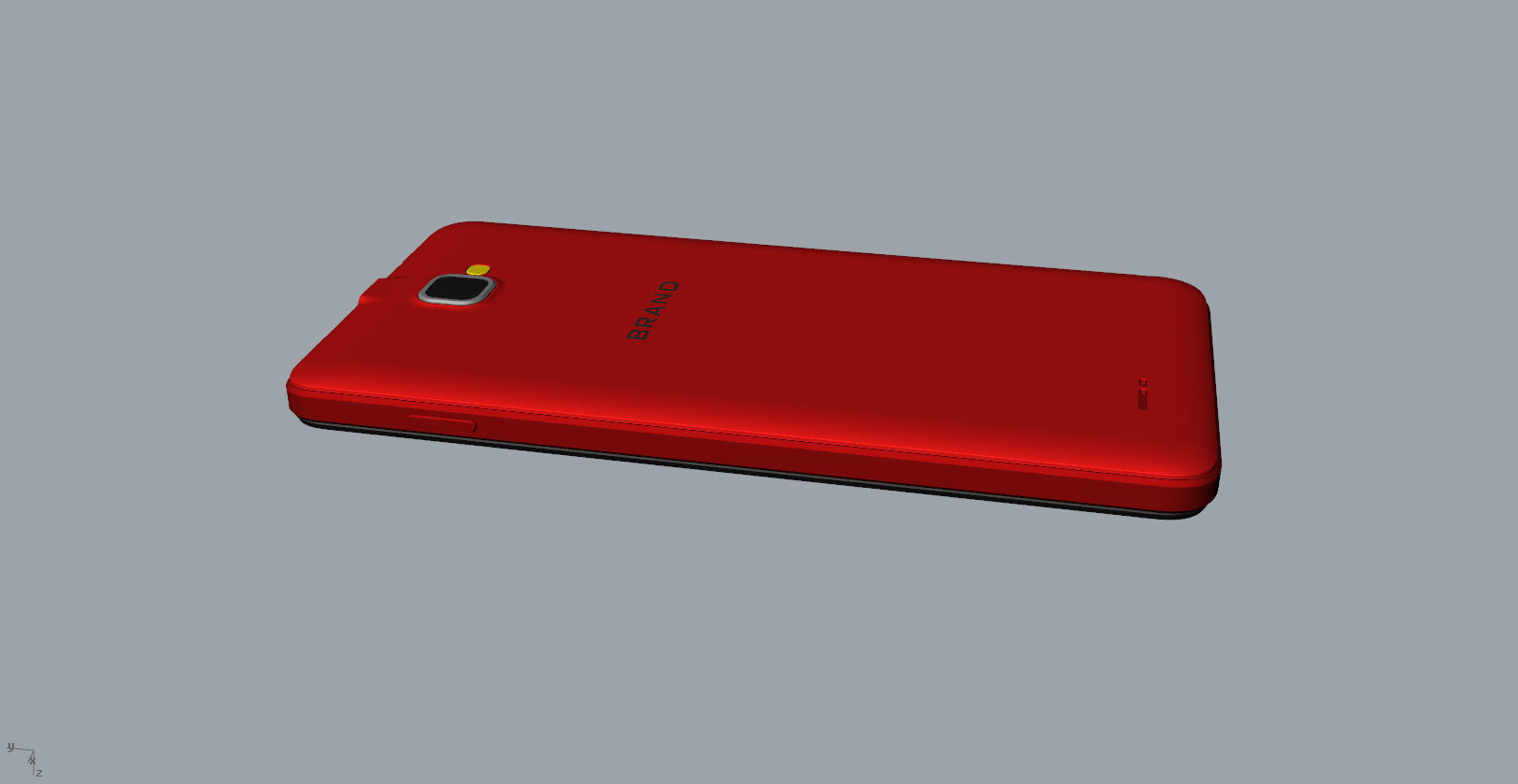 smart phone 3D model 3D print model_27