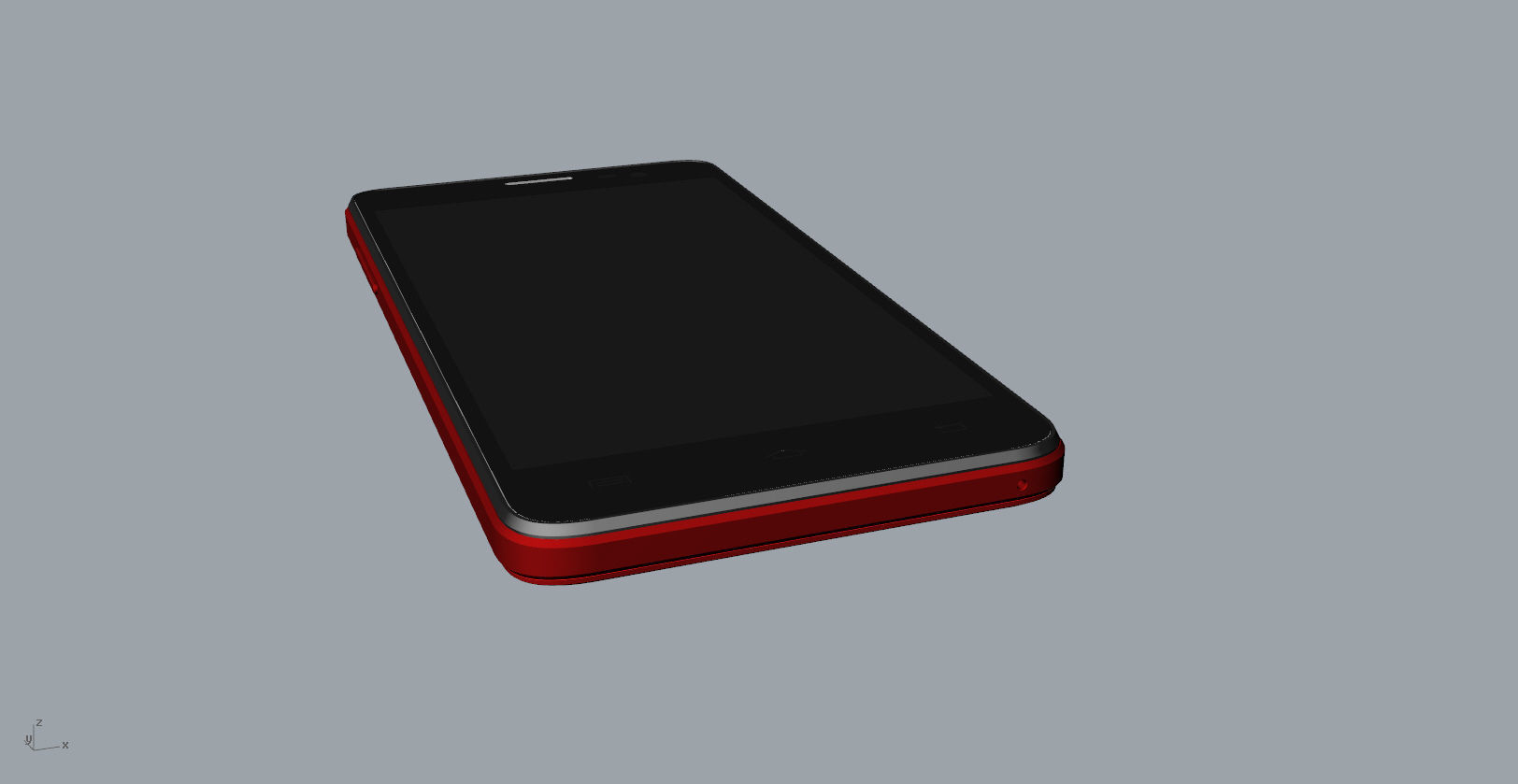 smart phone 3D model 3D print model_30