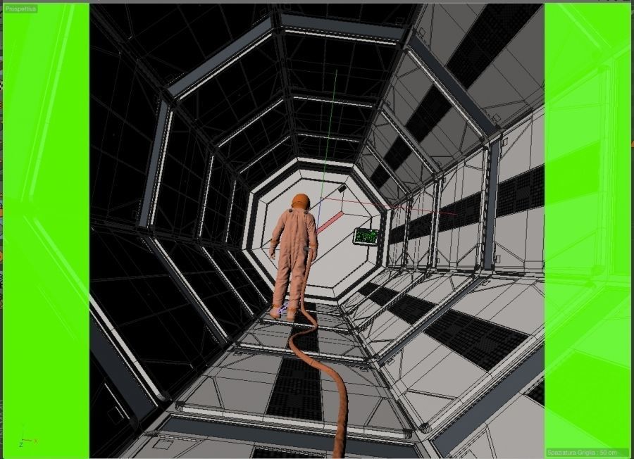 Scifi scene Free 3D model_2
