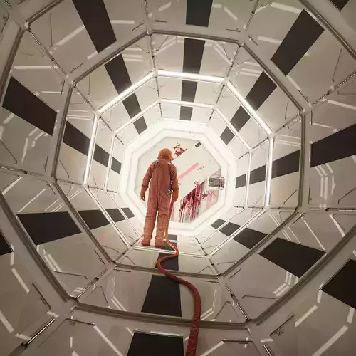 Scifi scene Free 3D model