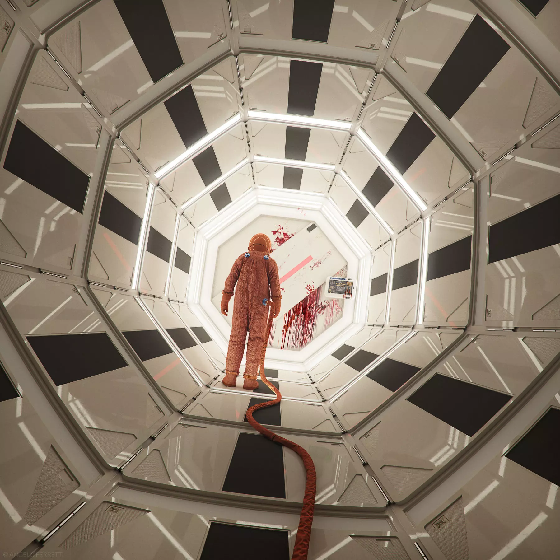 Scifi scene Free 3D model_0