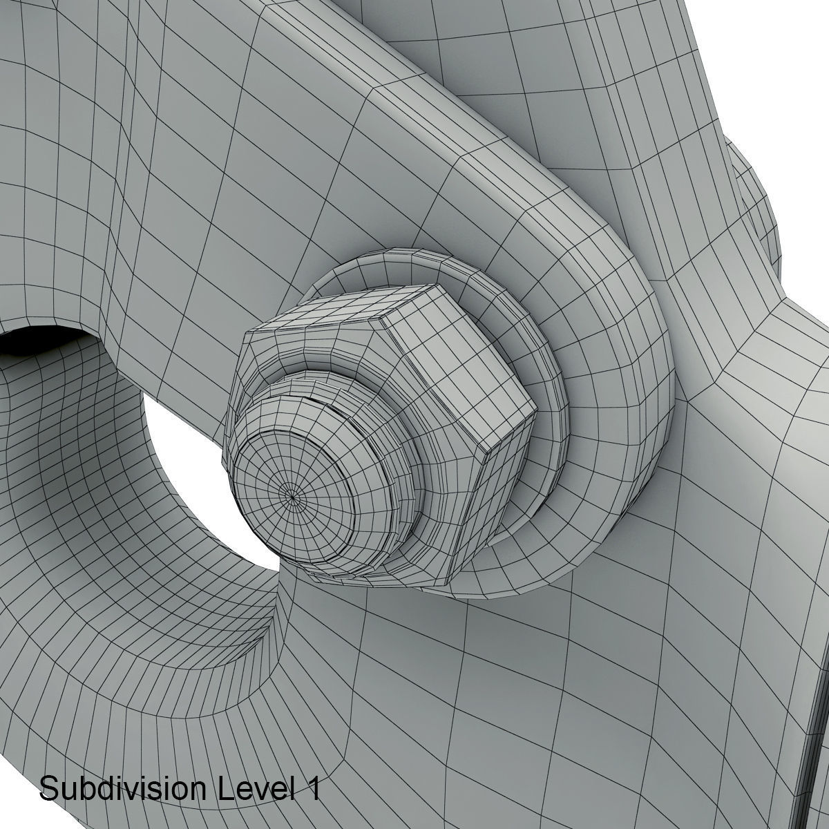 Towing hook 3D model_24