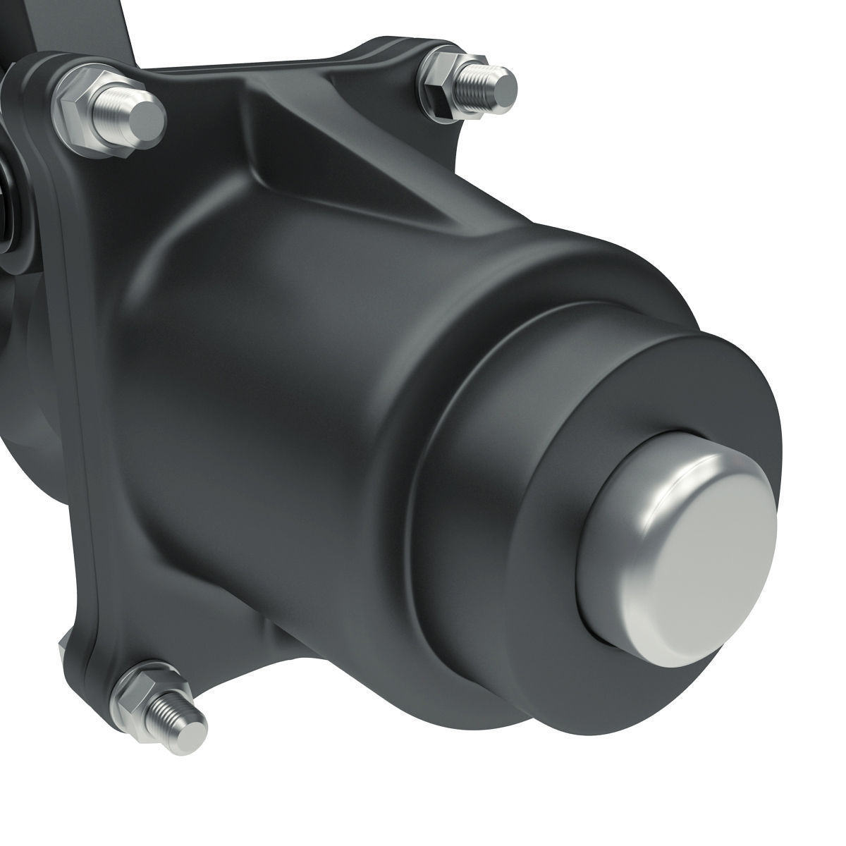 Towing hook 3D model_7