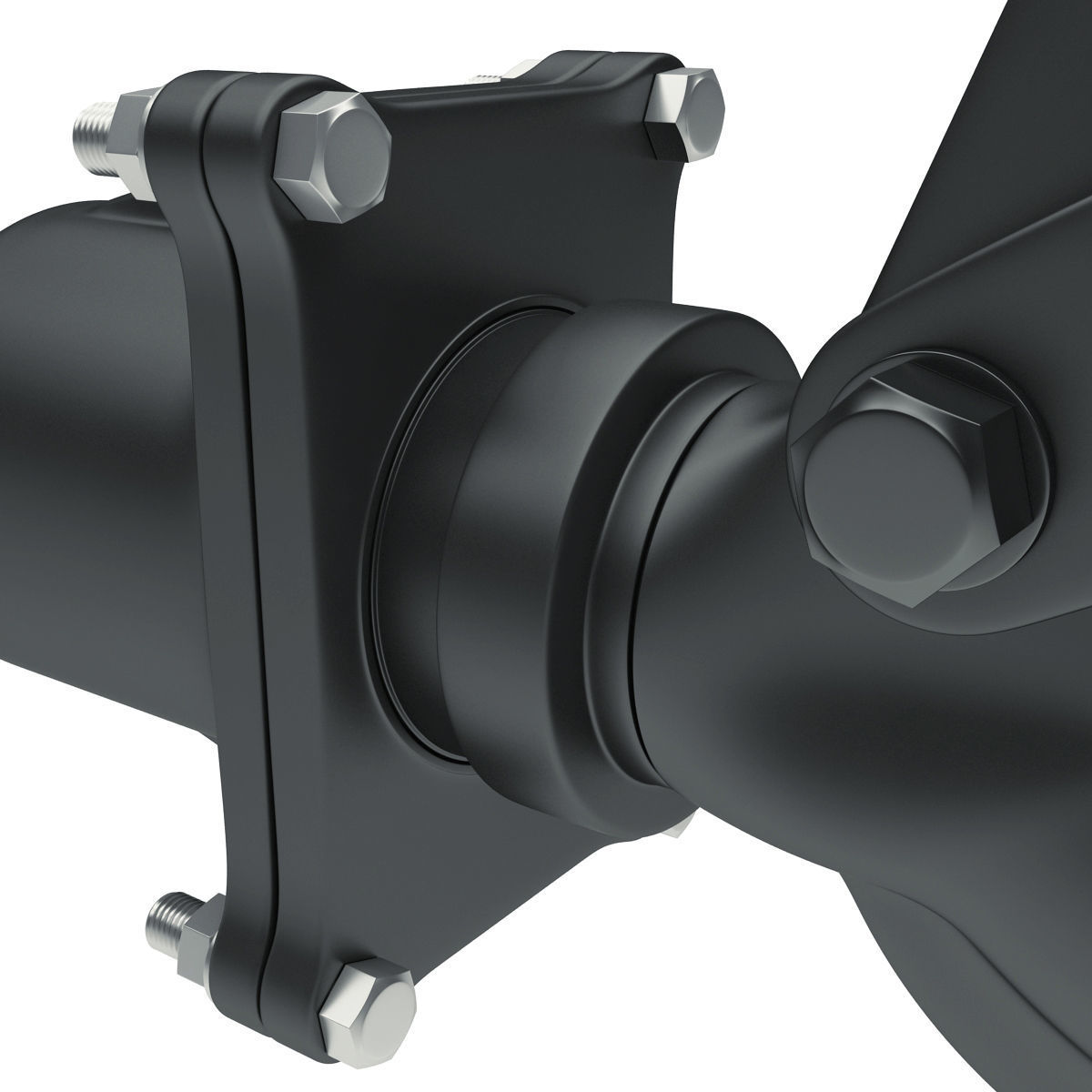 Towing hook 3D model_6