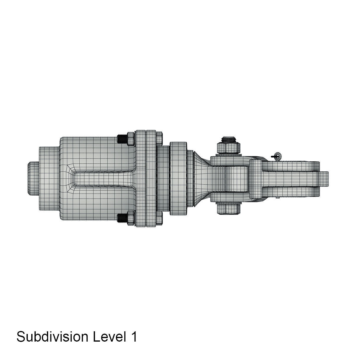 Towing hook 3D model_28