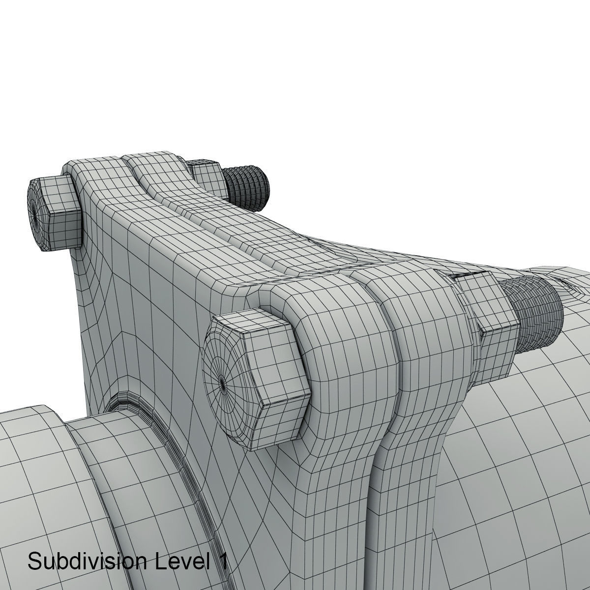 Towing hook 3D model_23