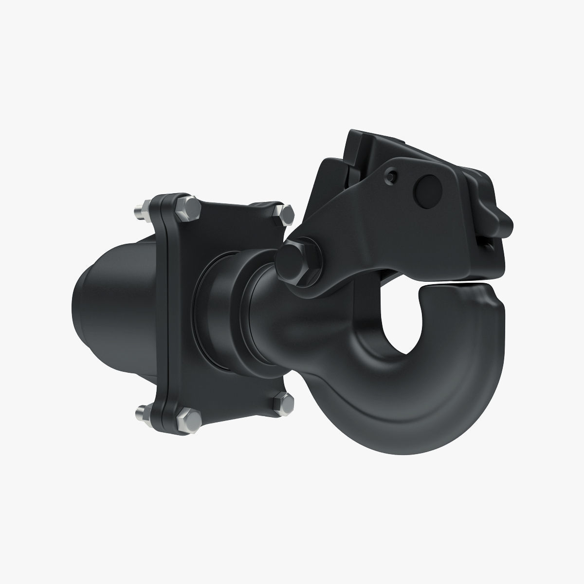 Towing hook 3D model_0