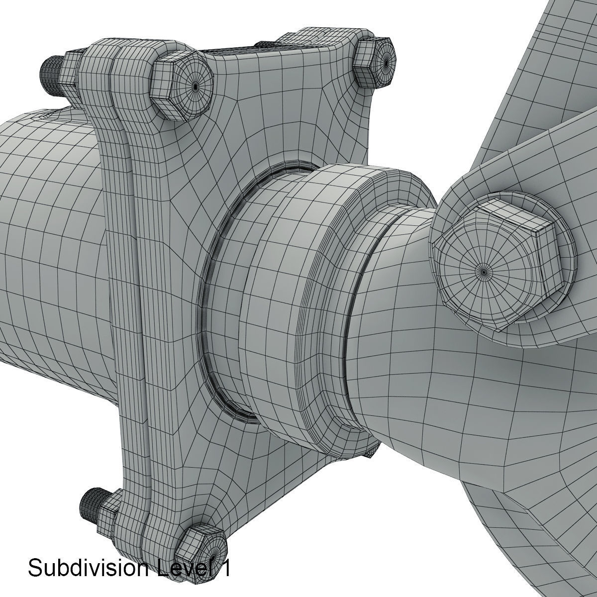 Towing hook 3D model_26