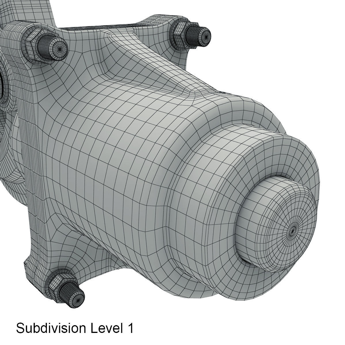 Towing hook 3D model_27