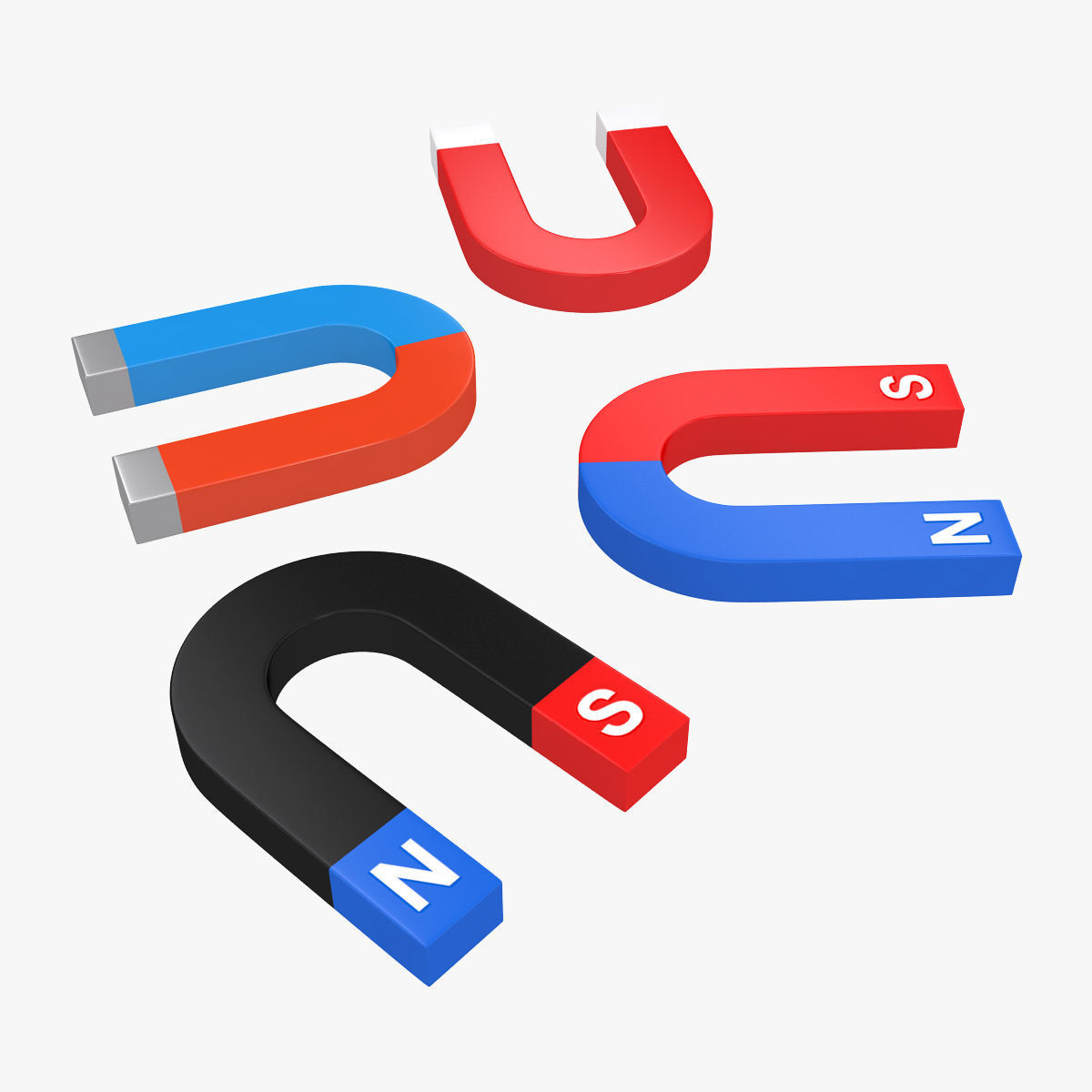 Magnets 3D model_0