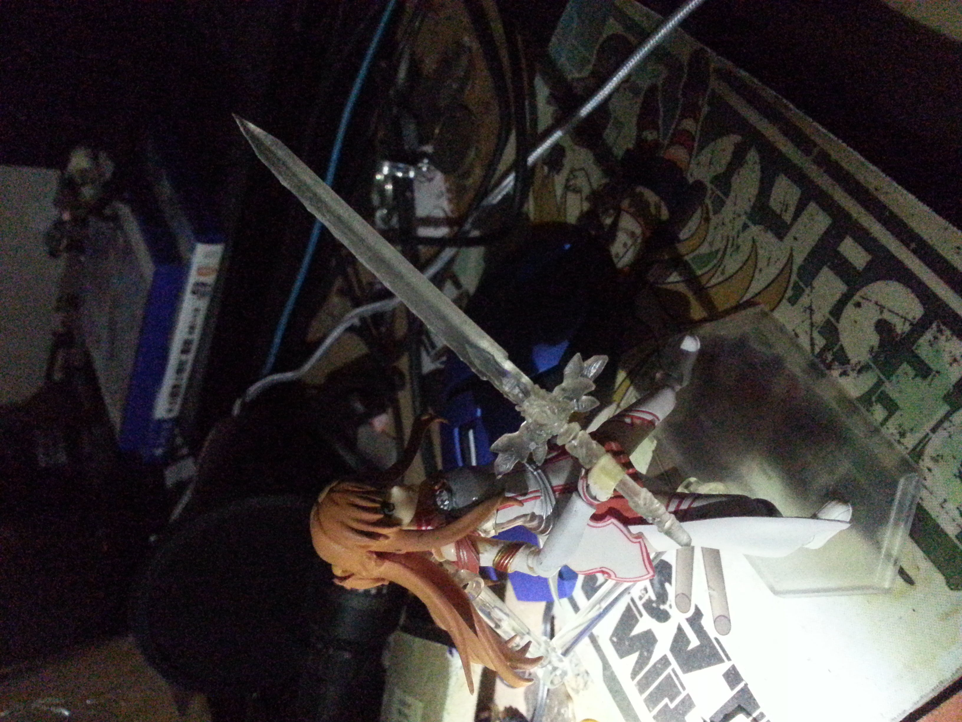 Japanese animation SAO Alicization protagonist sword 3D print model_9