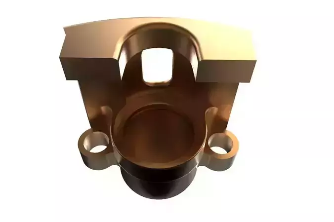 Caliper brass fitting Free 3D model