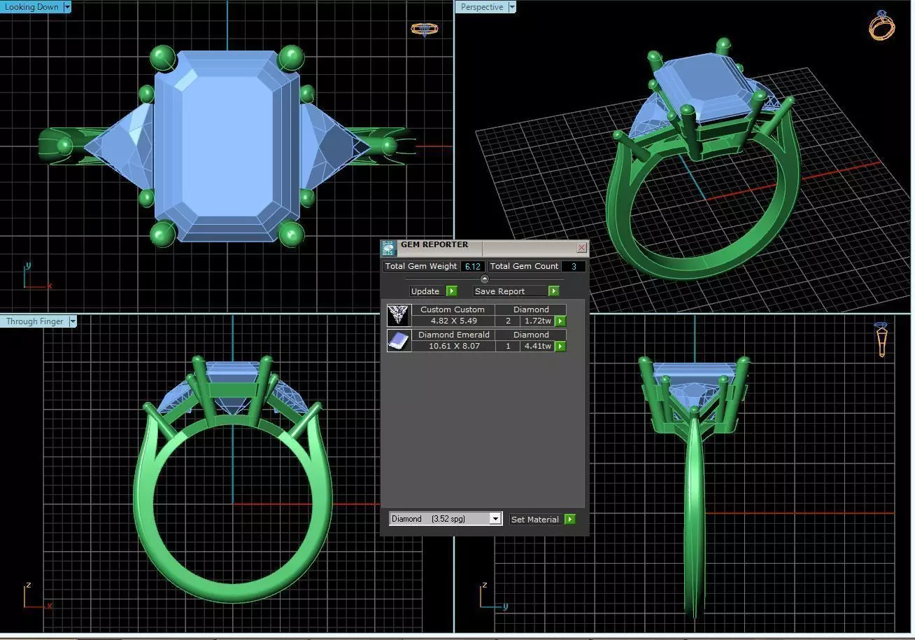 T-005-NIC ring 3D print model