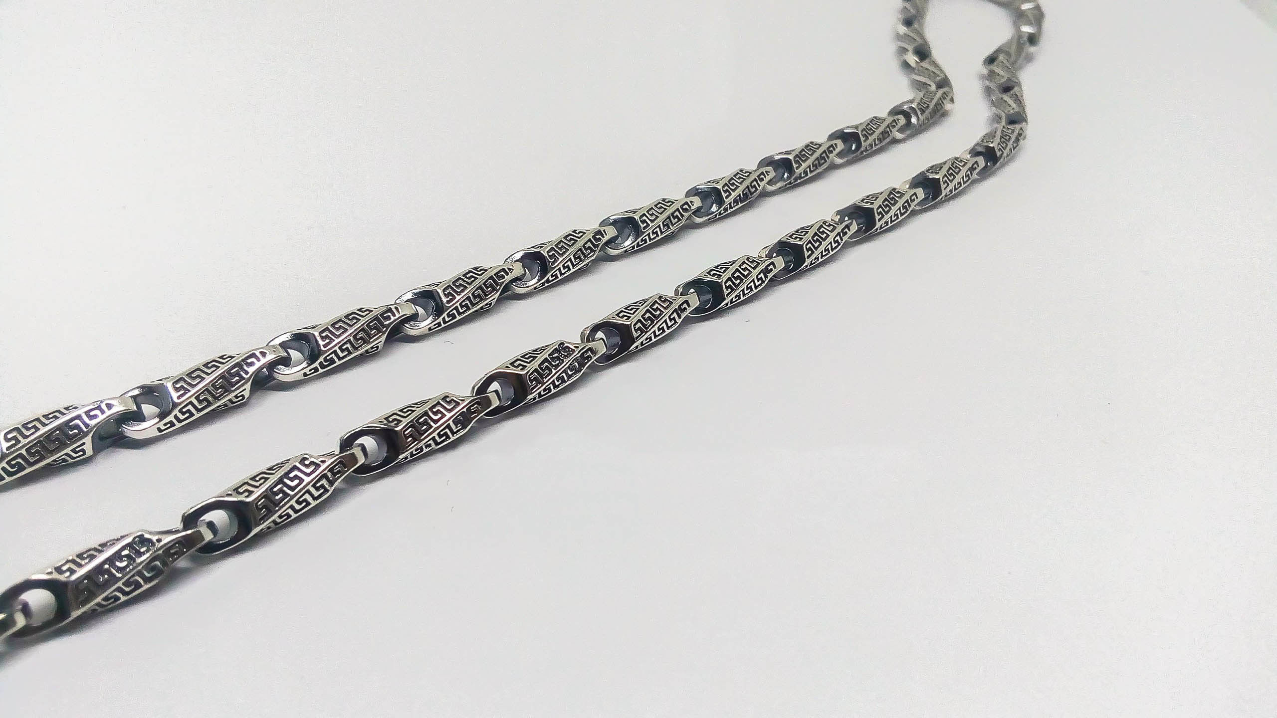 Chain link 140 3D print model_6