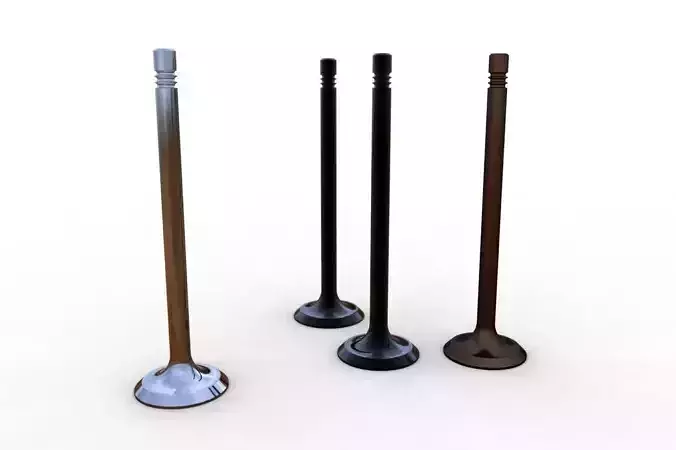 Exhaust valve 19l cvh Free 3D model