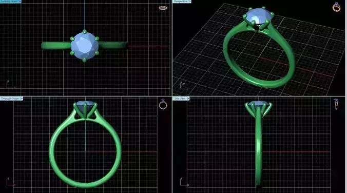 R1-144-d engagement ring