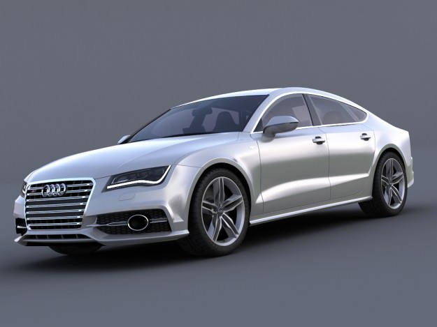 Audi A7 S7 Sportback 2012 3D model_1