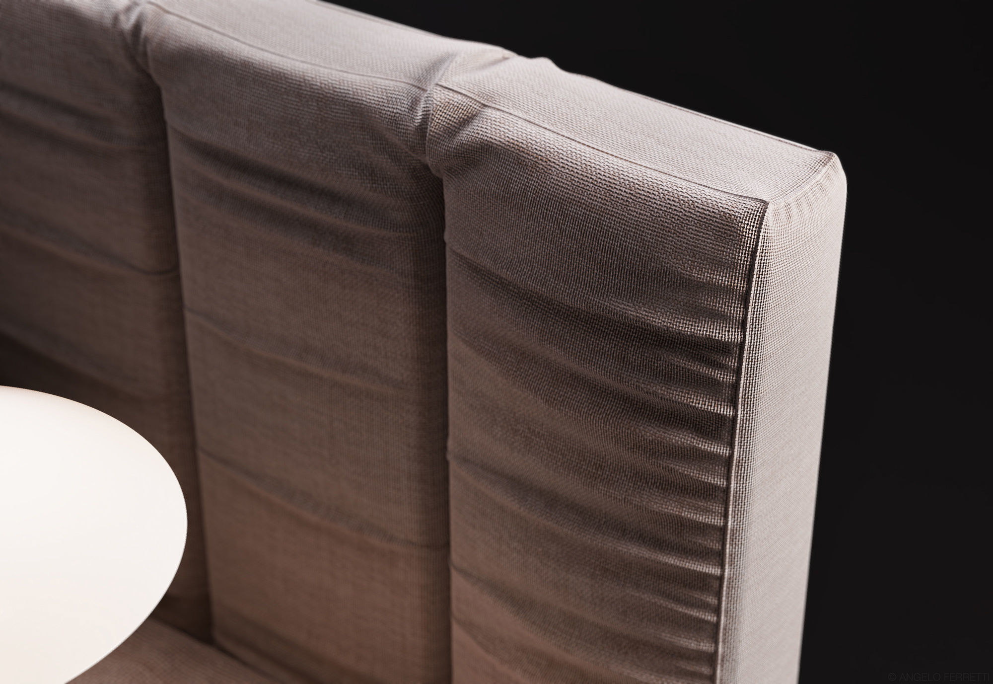 Alvar sofa by Bonaldo HQ 3D Model in a Studio Light setup 3D model_3