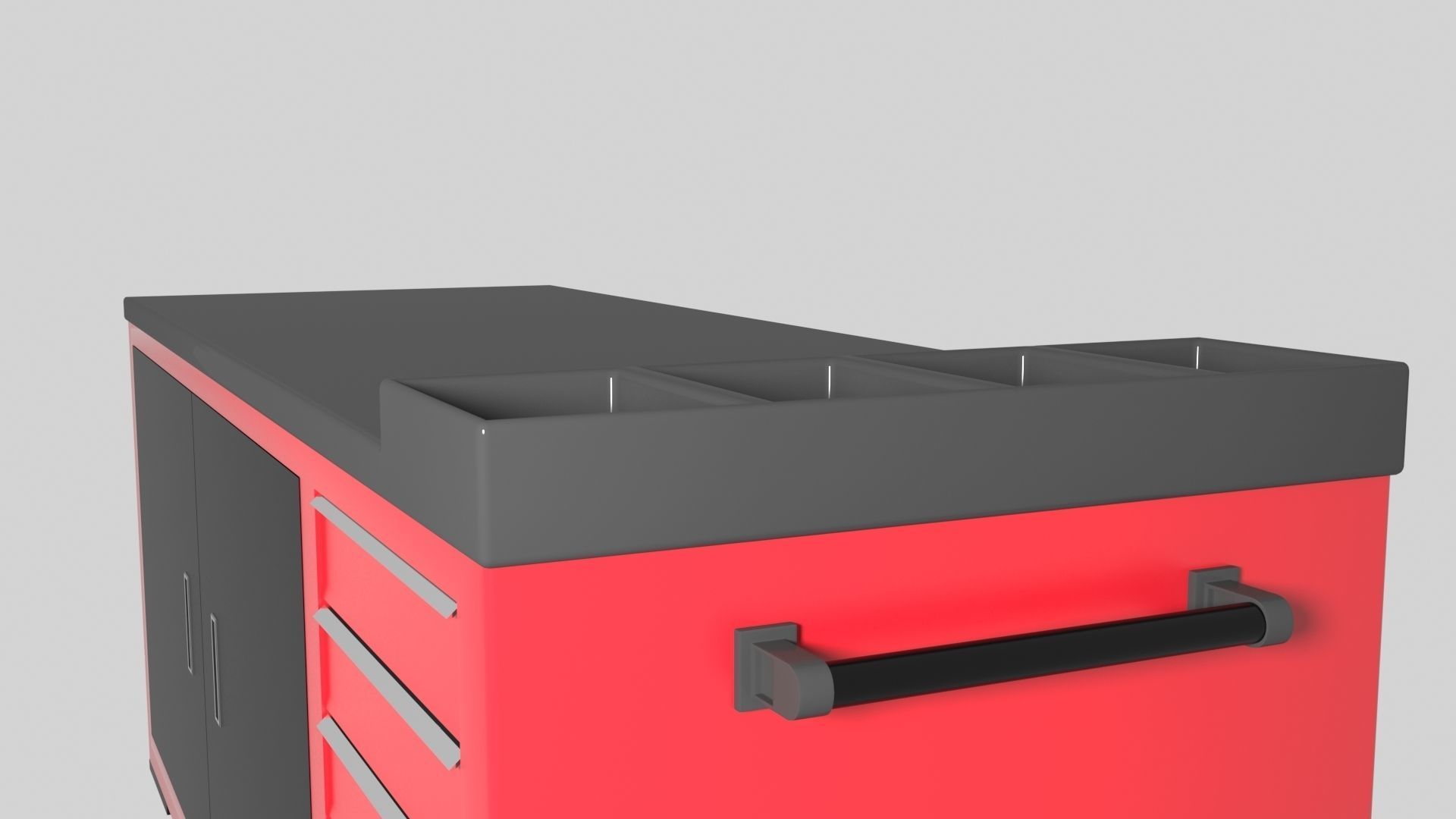 Workshop Trolley 1 3D model_8