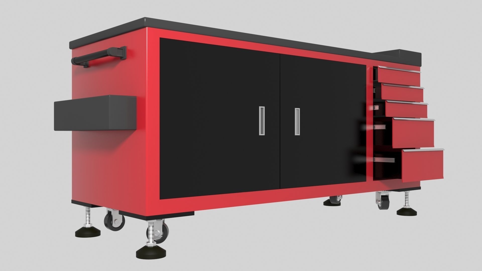 Workshop Trolley 1 3D model_1