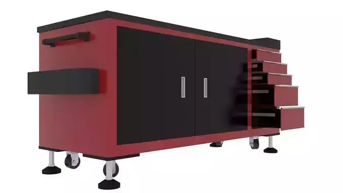 Workshop Trolley 1 3D model