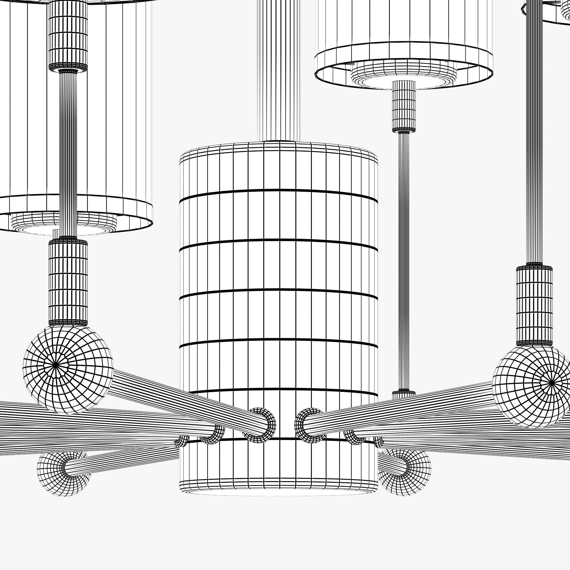 Gramercy clarence CH074-12-BRS 3D model_5