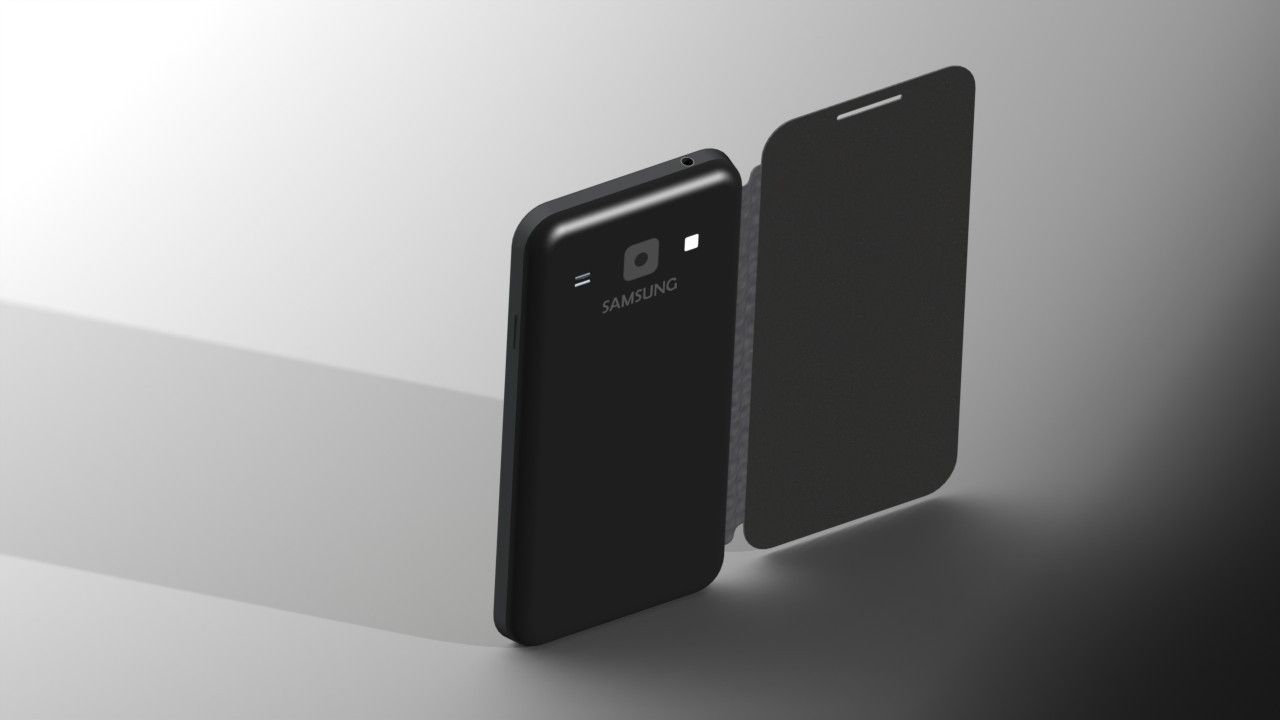 Samsong Core Mobile 3D model_1