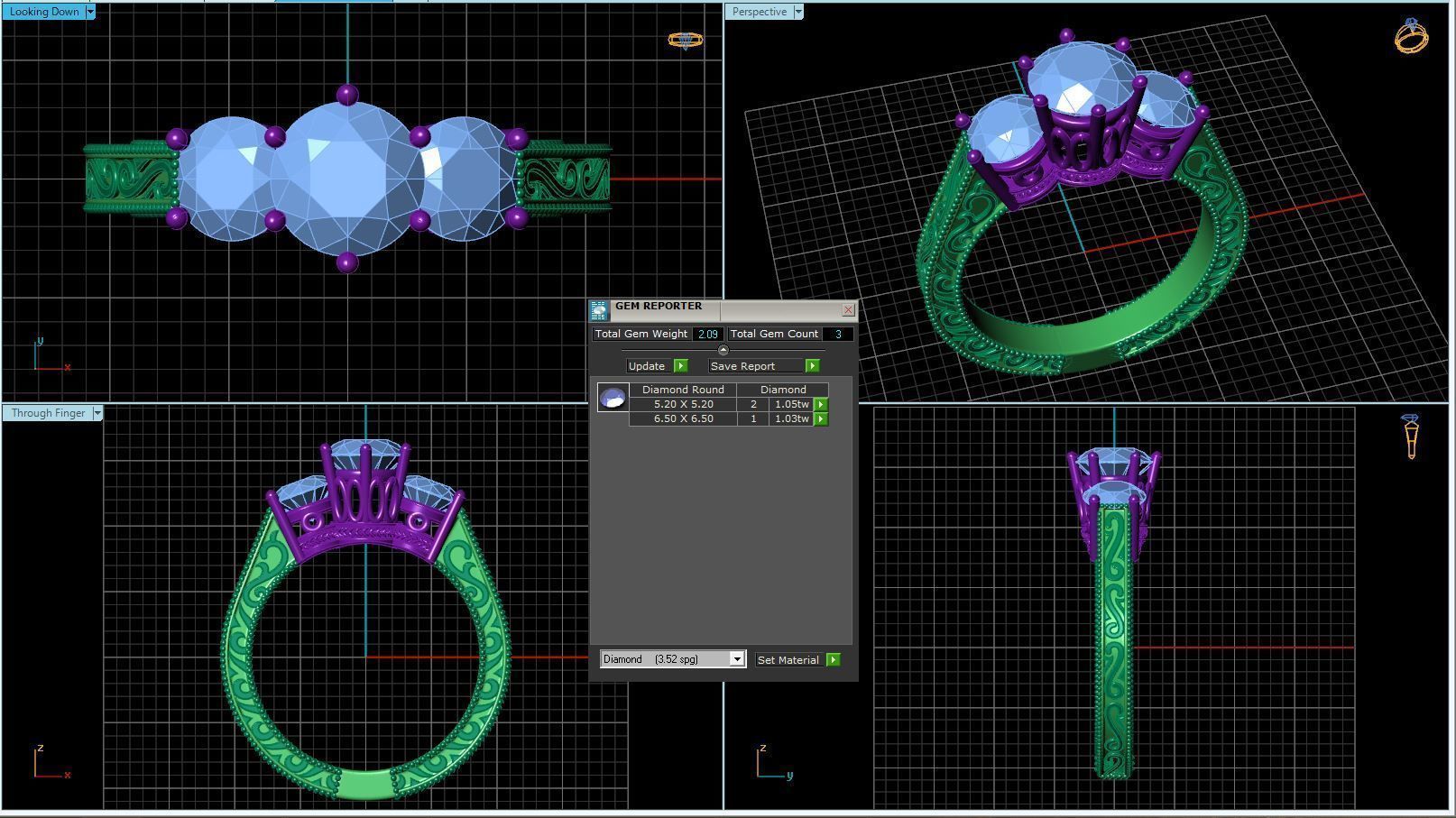 Vintage-3567A4 RR 3D print model_2