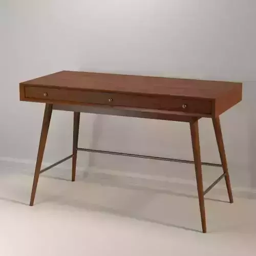 Modern Desk 05 Free low-poly 3D model