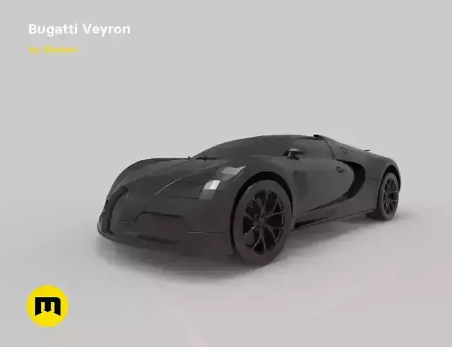 Bugatti Veyron 3D print model