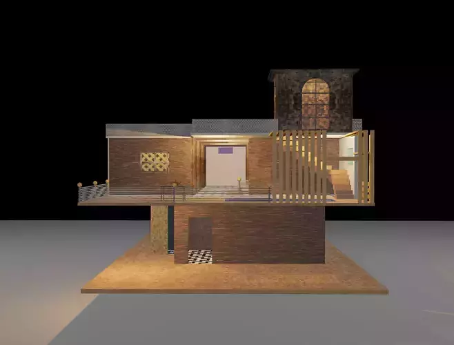  House  Exterior 3D Design