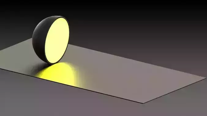 Head Light Free 3D model