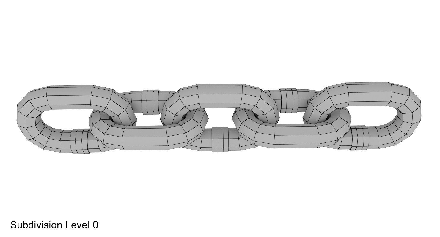 Chain 3D model_12