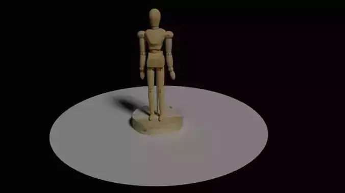 Figure for drawing 3D model