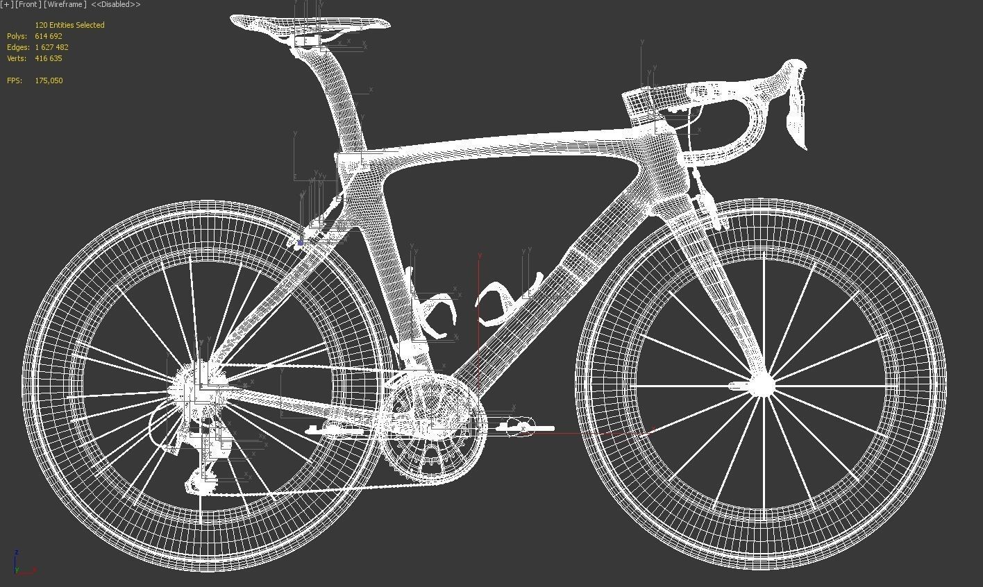 Roadbike Pinarello Dogma F-10 X-light 3D model_26