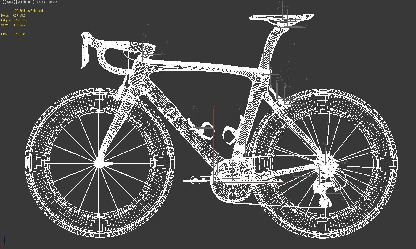 Roadbike Pinarello Dogma F-10 X-light 3D model_28