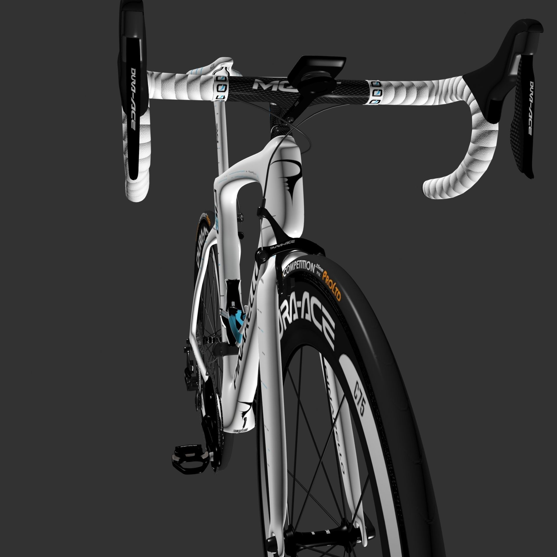 Roadbike Pinarello Dogma F-10 X-light 3D model_5
