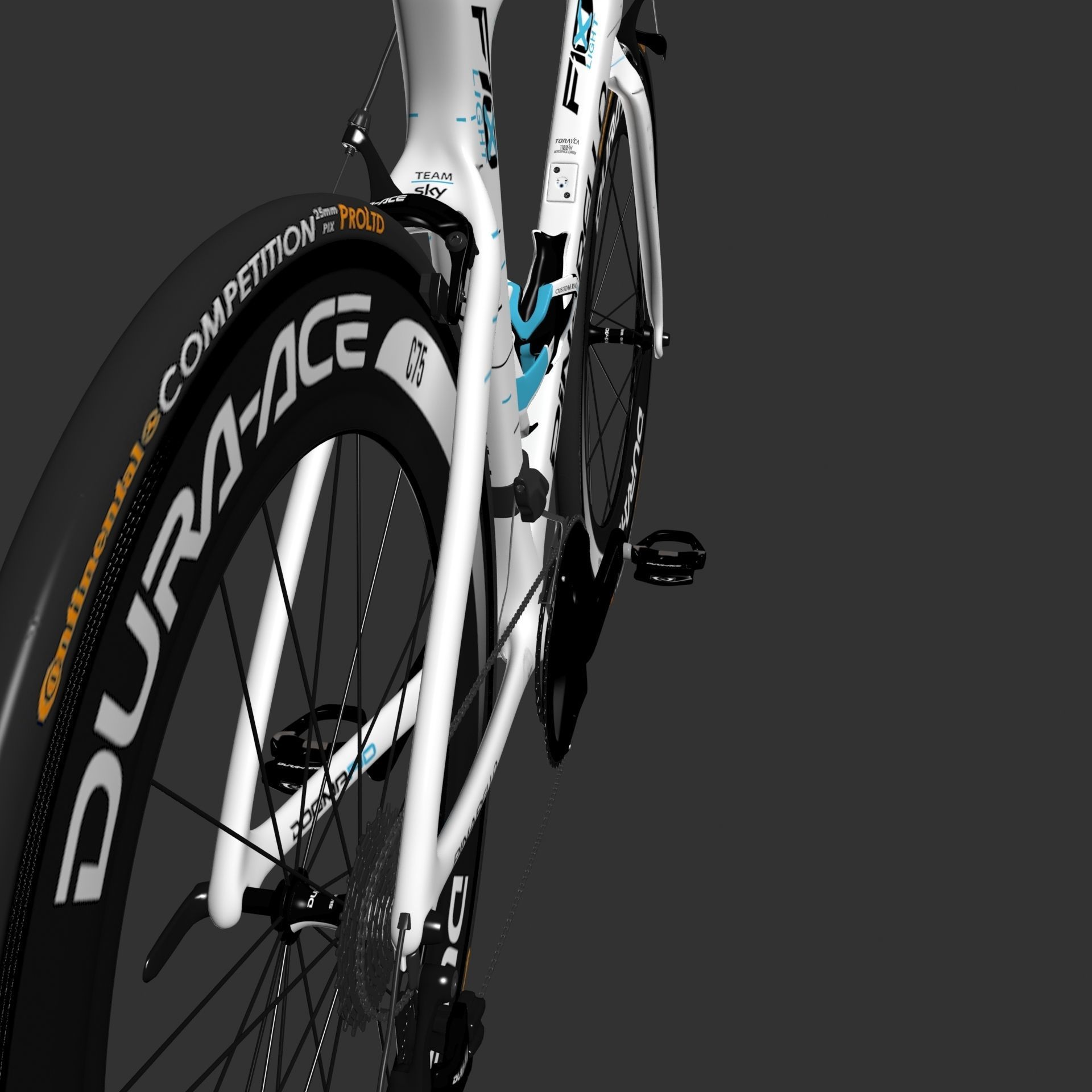 Roadbike Pinarello Dogma F-10 X-light 3D model_18