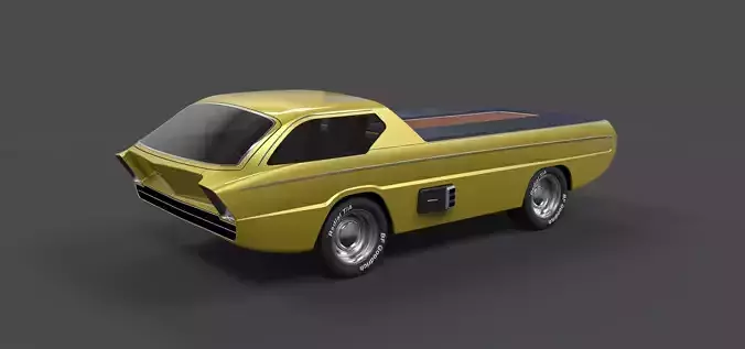 Dodge Deora 1967 3D model